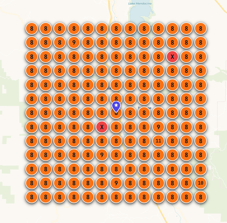 Before ranking grid for AAA Organized Plumbing, Ukiah, California