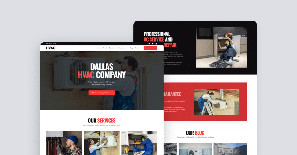 Best HVAC Website Design Examples