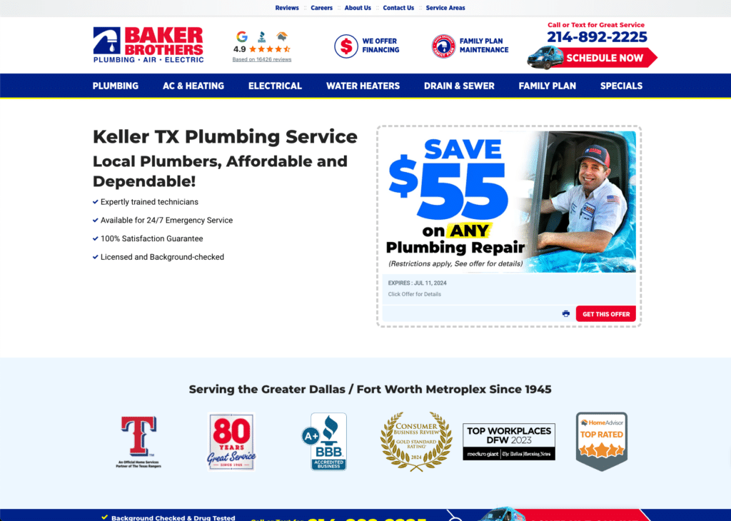 Local Landing Page